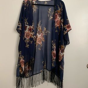 Floral kimono